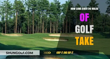 Exploring the Time Commitment for Playing 36 Holes of Golf