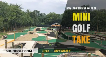 Mini Golf Marathon: Time Needed for 36 Holes of Fun