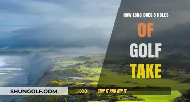 Quick Golf Rounds: Time Needed for Playing 5 Holes Explained