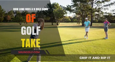 Average Time for a 9-Hole Golf Game: What to Expect