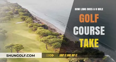 Average Time to Complete a 9-Hole Golf Course Round