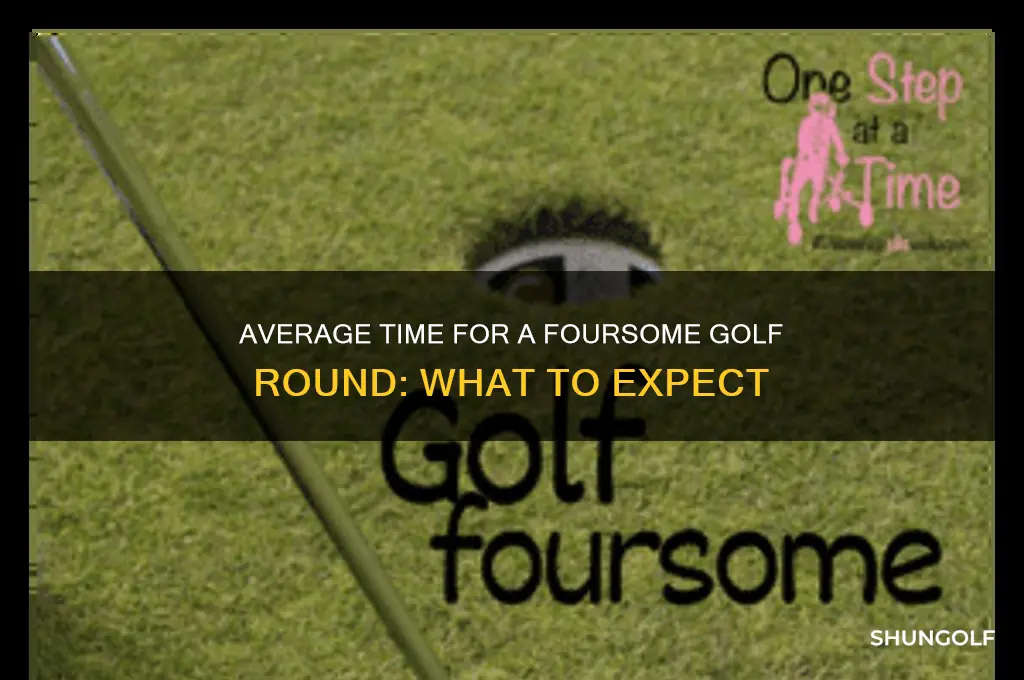 how long does a foursome of golf take