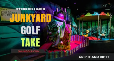 Junkyard Golf Duration: How Long Does a Game Typically Last?