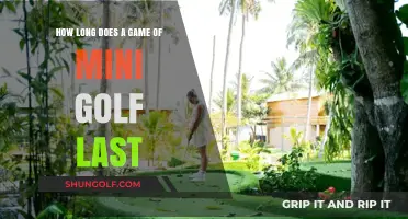 Mini Golf Duration: How Long Does a Game Typically Last?