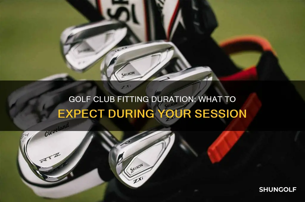how long does a golf club fitting take
