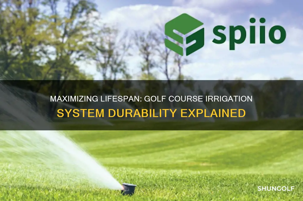 how long does a golf course irrigation system last