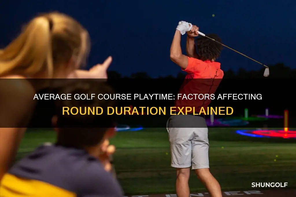 how long does a golf course take