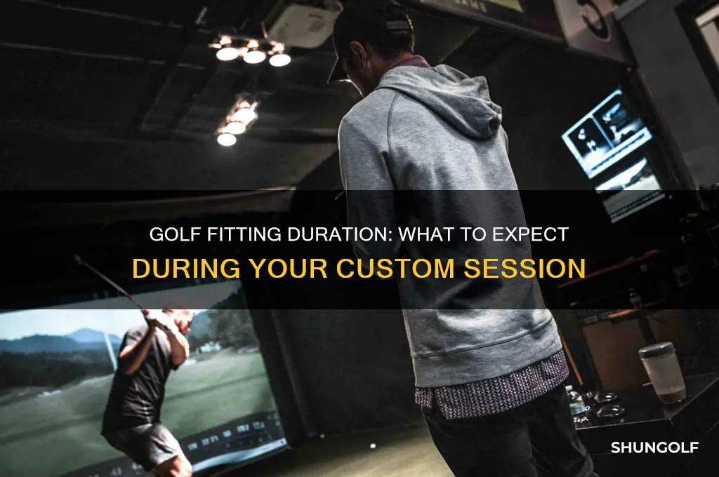 how long does a golf fitting take