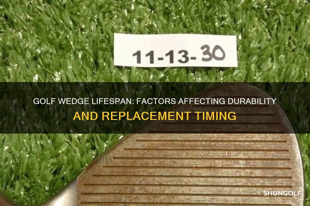 how long does a golf wedge last