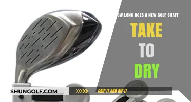 Time to Tee Off: The Golf Shaft Drying Process Explained