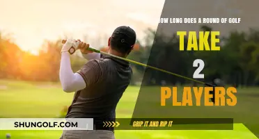 Average Golf Round Duration for Two Players: Time Breakdown