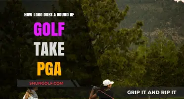 PGA Golf Round Duration: Factors Affecting Time on the Course
