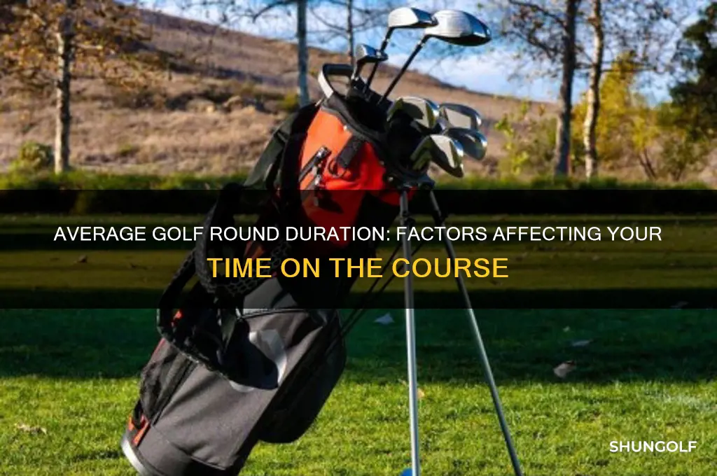 how long does a round of golf take to play