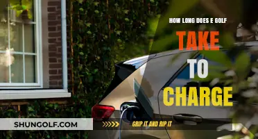 E-Golf Charging Time: How Long Does It Take to Charge?