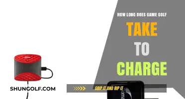 Quick Guide: Game Golf Charging Time and Efficiency Explained