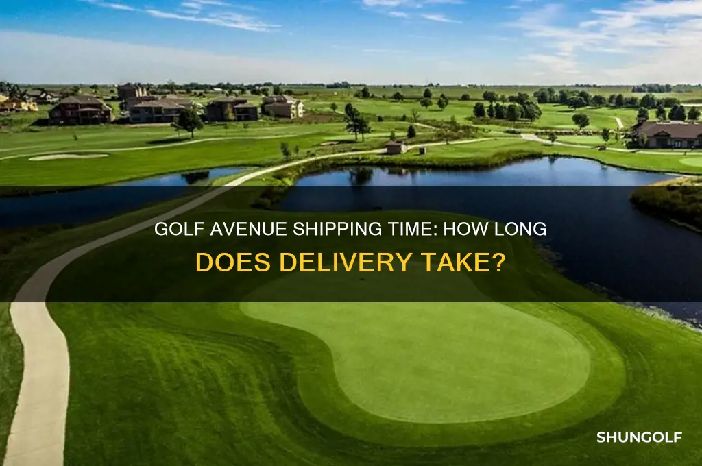 how long does golf avenue take to ship