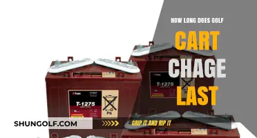 Golf Cart Battery Charge Duration: How Long Does It Last?