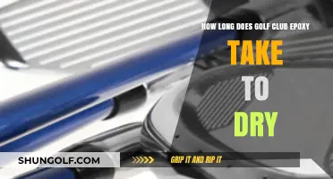Golf Club Epoxy Drying Time: Quick Guide for Repair and Assembly