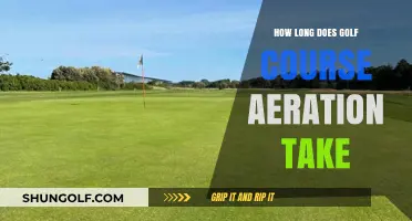 Golf Course Aeration Duration: What to Expect for Your Greens