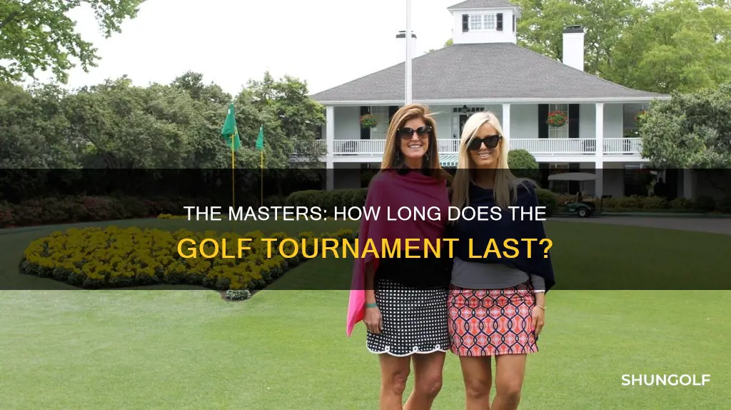 how long does golf masters last