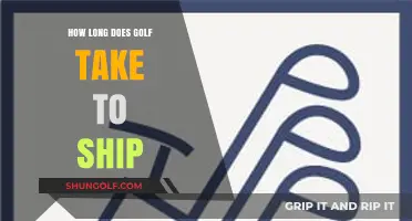 Golf Shipping Times: How Long Does Delivery Typically Take?