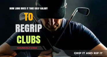 Golf Galaxy Club Regripping Time: What to Expect