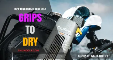Time to Tee Off: The Golf Grip Drying Process Explained
