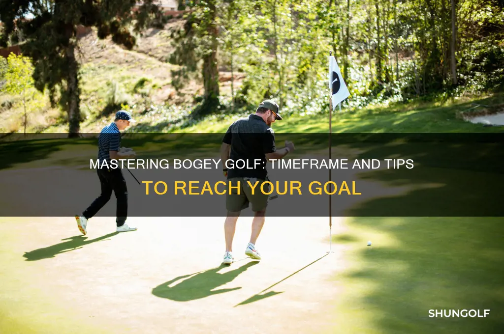 how long does it take to become a bogey golfer