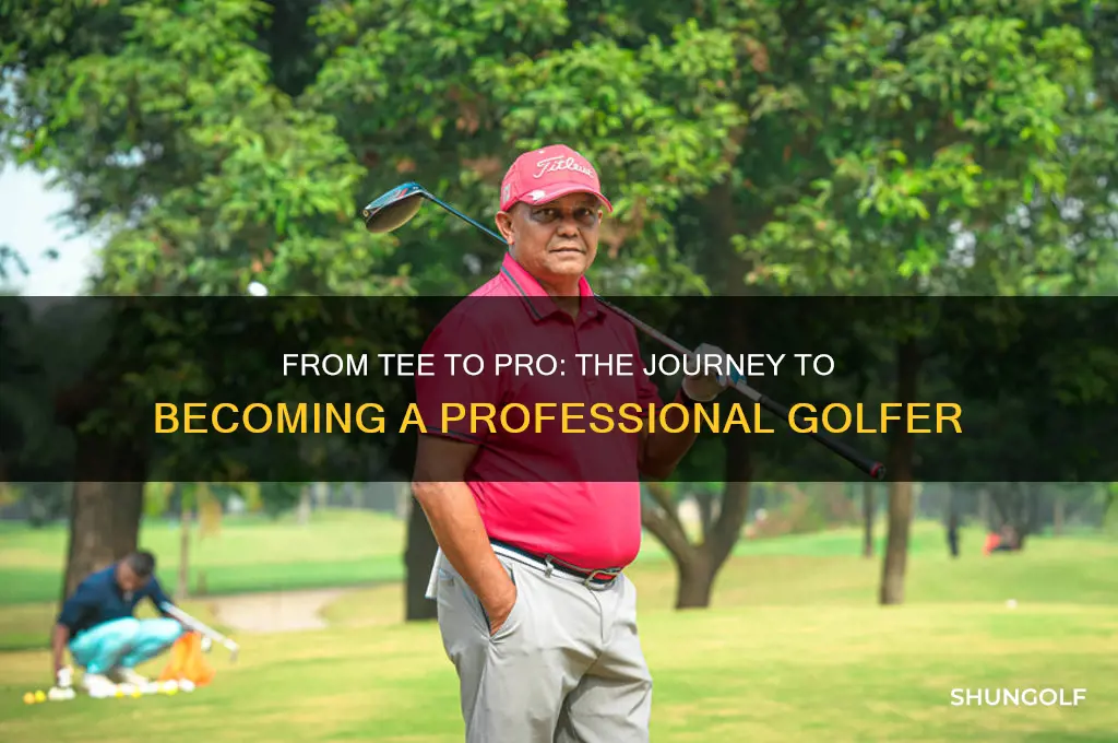 how long does it take to beome a professional golfer
