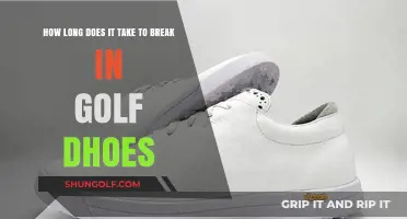 Breaking In Golf Shoes: Timeframe and Tips for Comfortable Wear