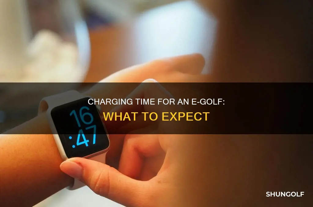how long does it take to charge ae golf