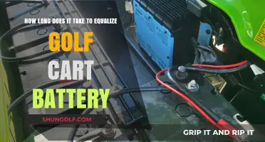 Golf Cart Battery Equalization Time: What to Expect