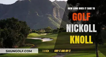 Golfing Nickoll Knoll: Time Estimates for Completing the Course
