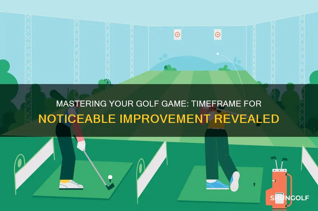 how long does it take to improve at golf