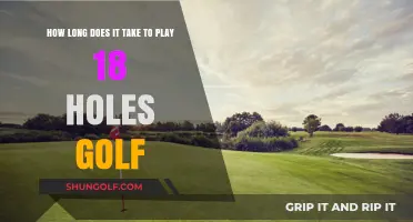 Average Time to Play 18 Holes of Golf: Factors and Estimates