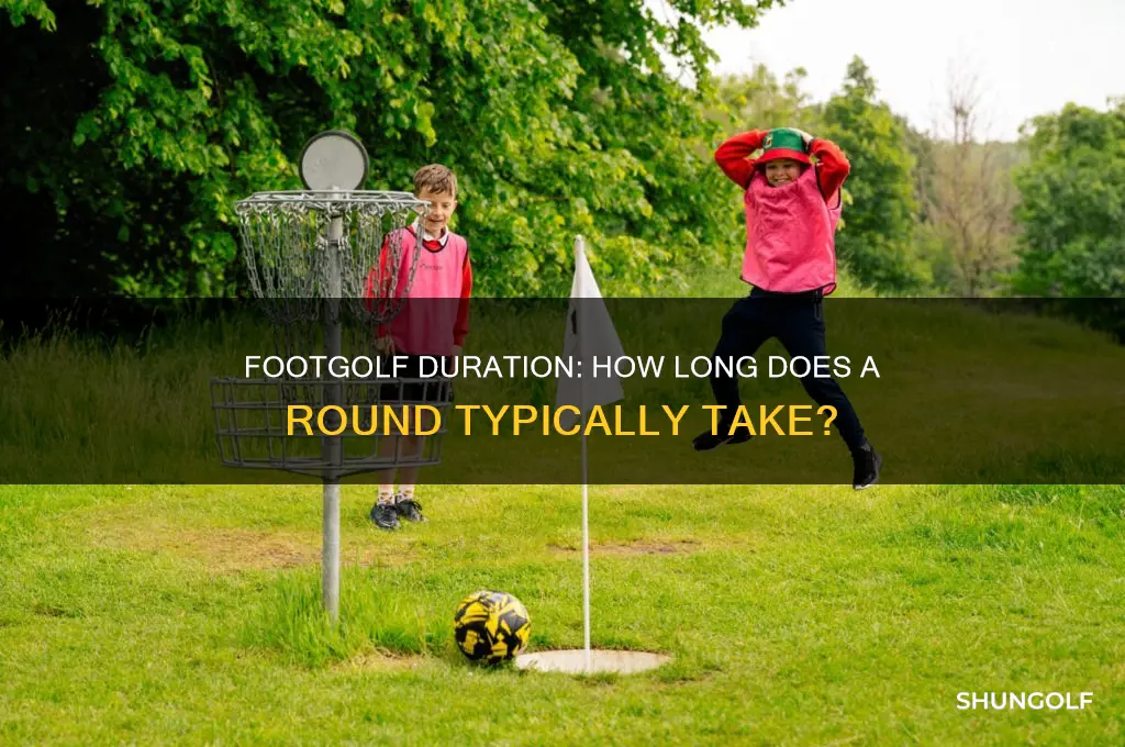 how long does it take to play foot golf