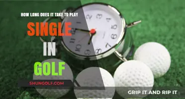 Mastering the Single Round: Golf's Time Commitment Explained