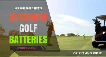 Recharging Golf Cart Batteries: Understanding the Optimal Timeframe