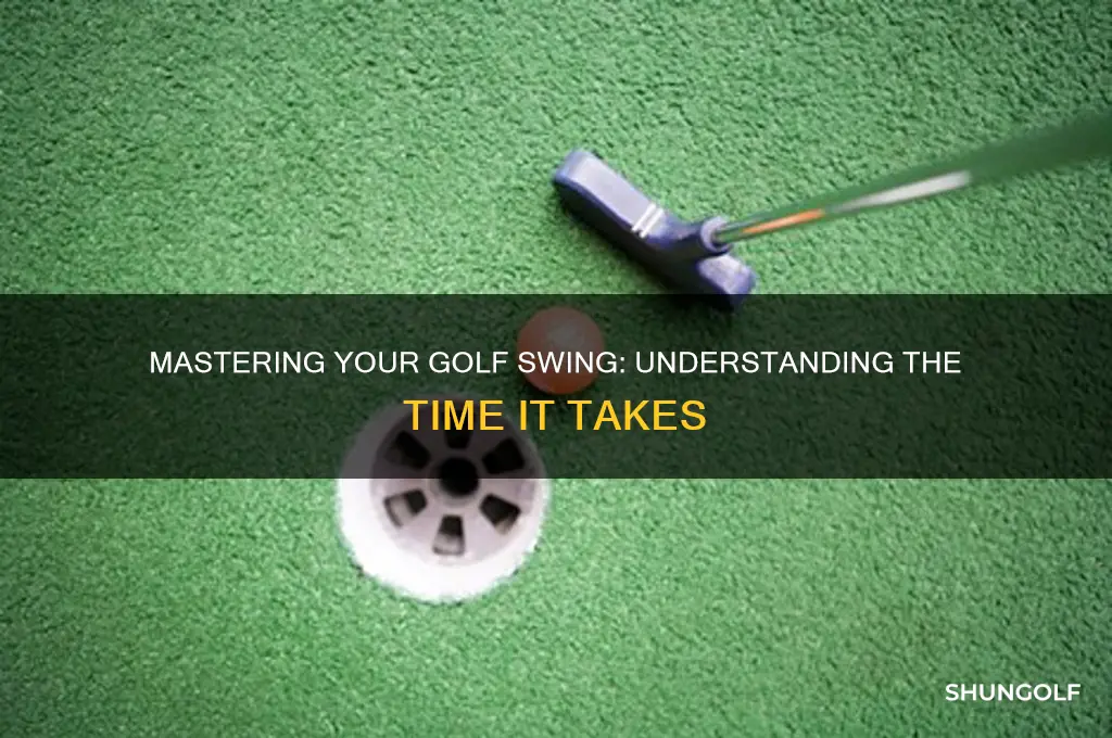 how long does it take to swing a golf club
