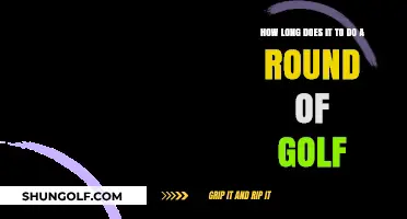 Exploring the Time Commitment for Completing a Round of Golf