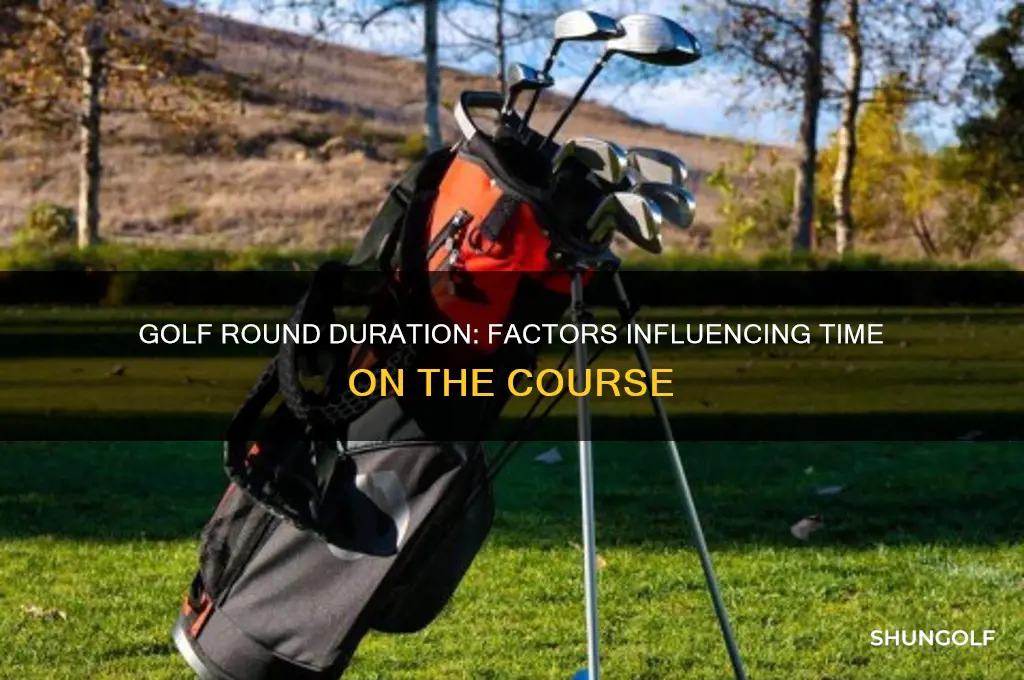 how long does itvtaje to play golf