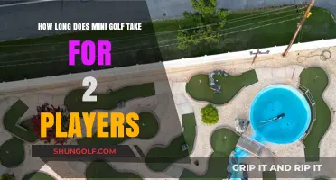Mini Golf Duration: Time Estimate for a 2-Player Game