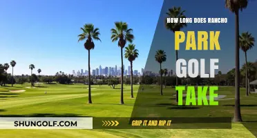 Rancho Park Golf Duration: How Long Does a Round Take?