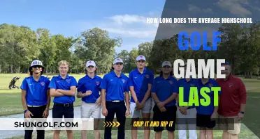 Average High School Golf Game Duration: What to Expect