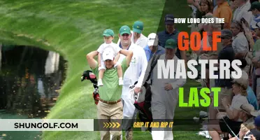 Golf Masters Duration: How Long Does the Tournament Last?