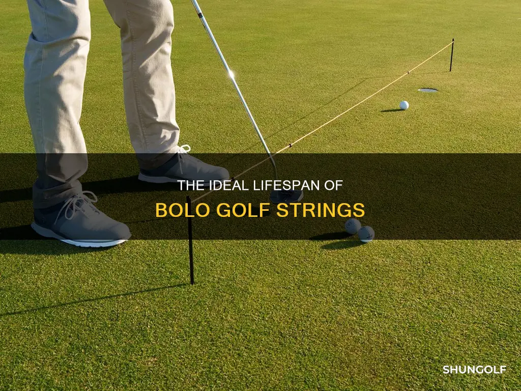 how long for bolo golf strimgs