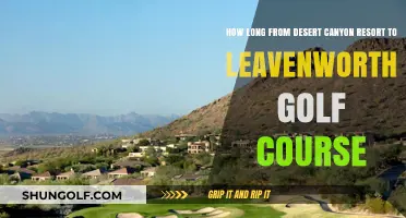 Desert Canyon Resort to Leavenworth Golf Course: Travel Time Guide