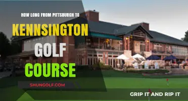 Pittsburgh to Kensington Golf Course: Travel Time and Route Guide
