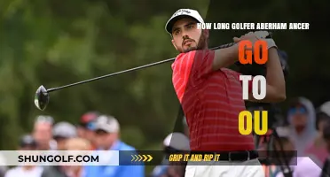 Abraham Ancer's Journey: How Long Did He Attend OU?
