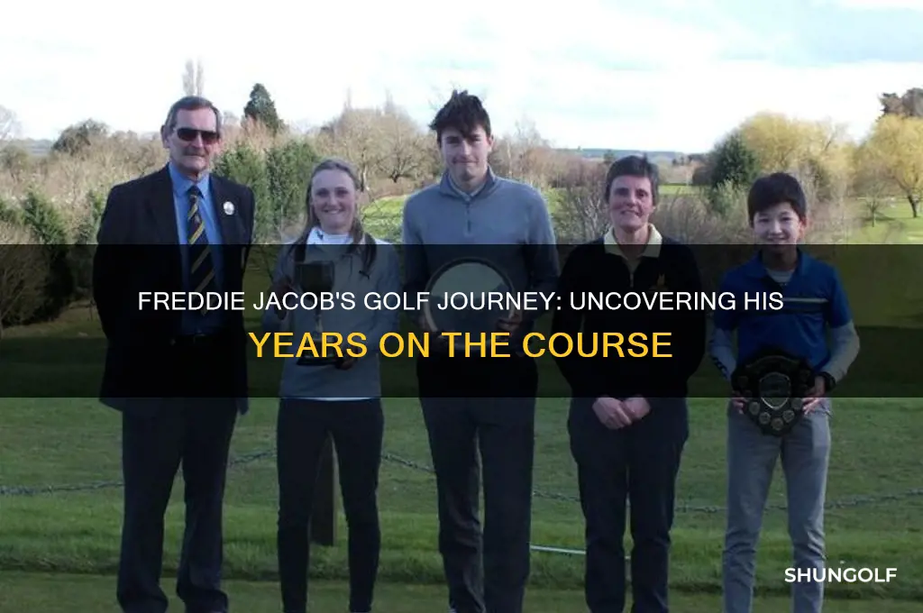how long has freddie jacob played golf
